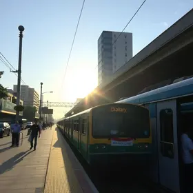 manhã na estação Capão Redondo