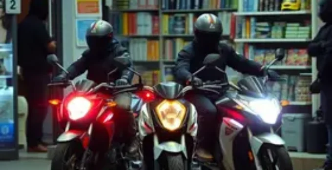 bandidos invadem loja na zona norte de São Paulo