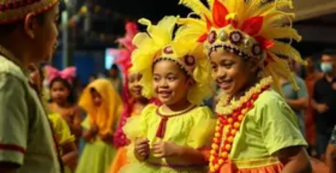 Carnaval com crianças