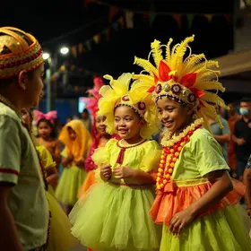 Carnaval com crianças