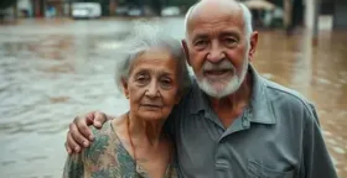 casal de idosos desaparece após carro ser levado por enxurrada em SP