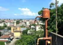 bairro da zona sul de São Paulo sem água