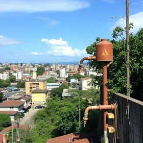 bairro da zona sul de São Paulo sem água