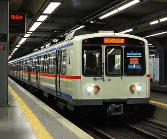 vai pegar trem ou metrô