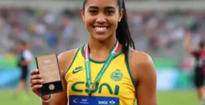 Vanessa Sena atleta do Centro Olímpico