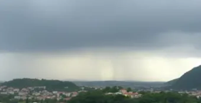 chuva de granizo em Minas Gerais