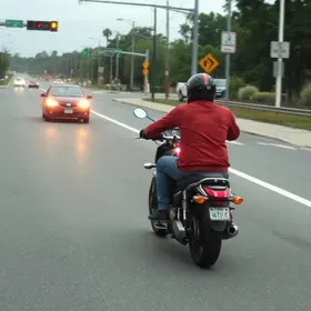 motorista foge após colidir com moto